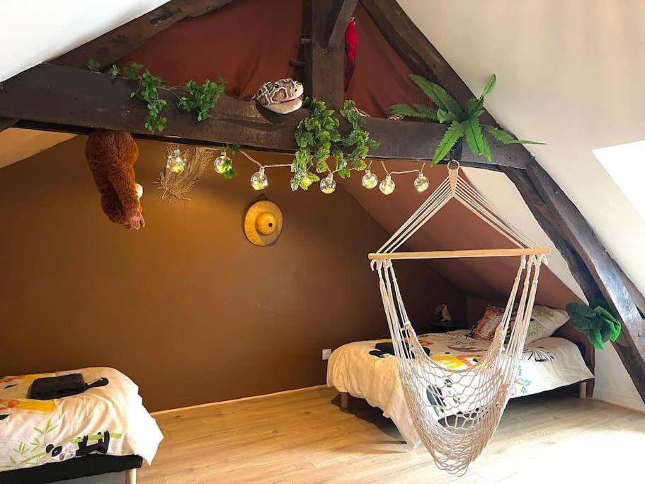 La Cabane Tropicale Pontorson Bagian luar foto