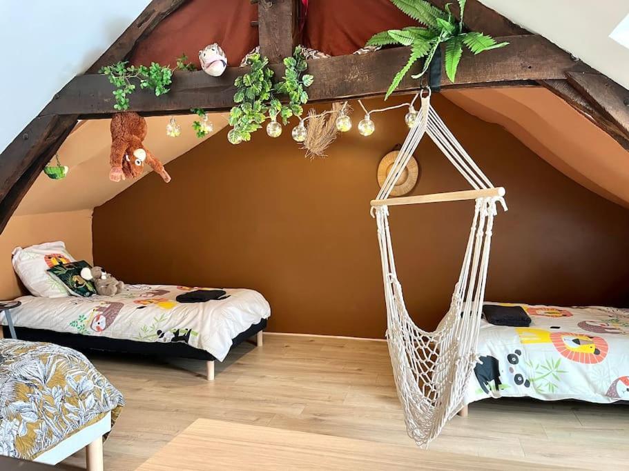 La Cabane Tropicale Pontorson Bagian luar foto